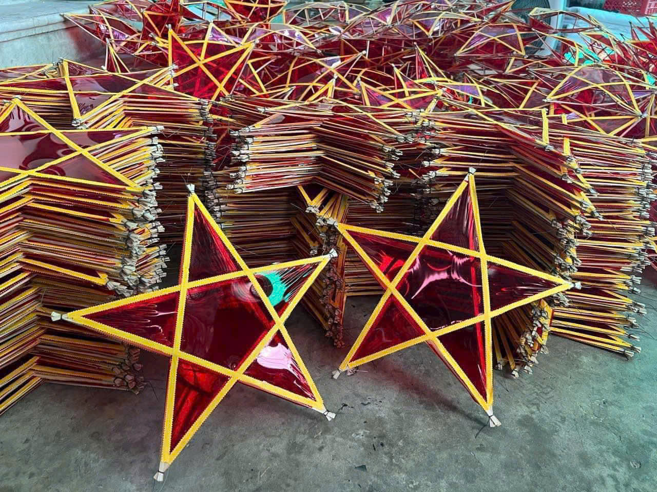Nguyên liệu tre làm lồng đèn, đèn ông sao, đèn cá chép, phục vụ Trung Thu