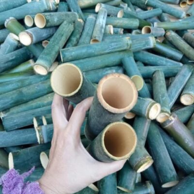 Ống tre,ống nứa , ống giang làm cơm lam