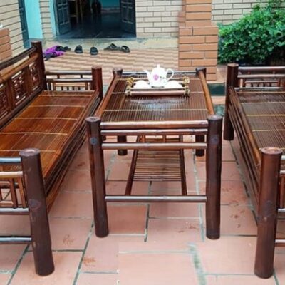 Bàn Ghế Tre Quán Cafe, Nhà Hàng, Quán Ăn