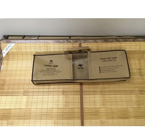 CHIẾU TĂM TRE GẬP GIỮA 1.8M X2M CHIẾU TĂM TRE GẬP GIỮA 1.8M X2M