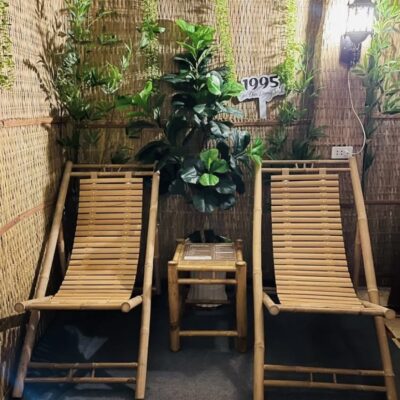 Ghế tre , chõng tre thư giãn