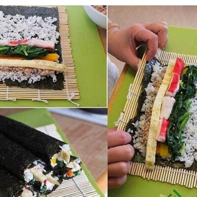 Mành Tre Cuốn Sushi