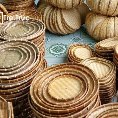 Mẹt tre trang trí