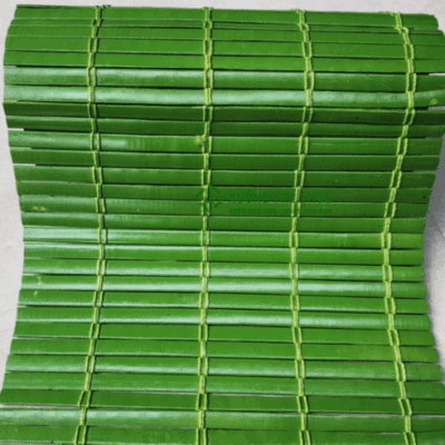 Mành Trúc Dệt Xanh Lá