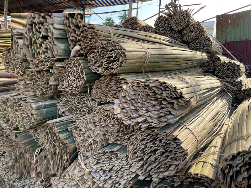 Nan tre – Thanh tre – Nẹp tre Nan tre – Thanh tre – Nẹp tre