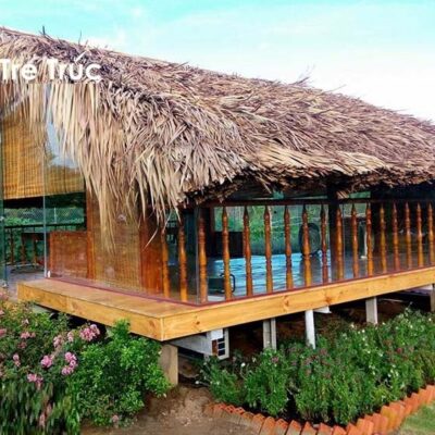 Thi công nhà tre mái lá giá rẻ chuyên nghiệp