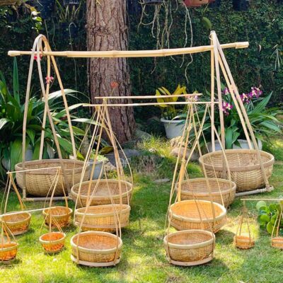 Quang gánh tre trang trí