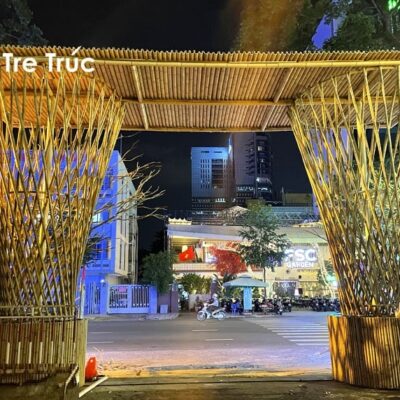 Thi công làm cổng tre trúc - Cổng Tre Trúc | Làm Cổng Chào Bằng Tre Trang Trí Đơn Giản