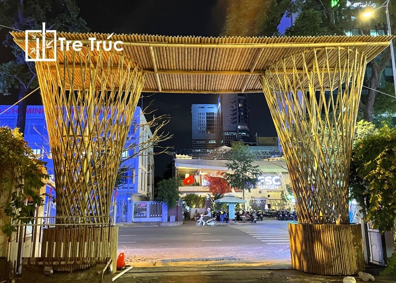 Thi công làm cổng tre trúc - Cổng Tre Trúc | Làm Cổng Chào Bằng Tre Trang Trí Đơn Giản Thi công làm cổng tre trúc - Cổng Tre Trúc | Làm Cổng Chào Bằng Tre Trang Trí Đơn Giản