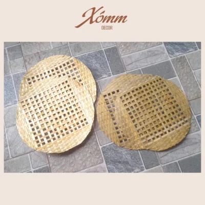 Vỉ tre nén dưa cà muối, hấp bánh bao, lót đế nồi cách nhiệt, đủ size, bằng nan cật chắc chắn