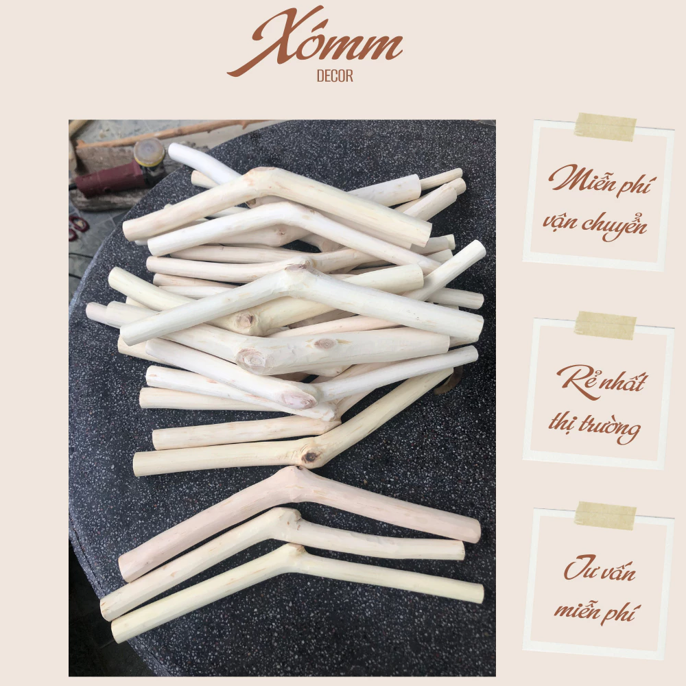 khúc gỗ làm móc gỗ treo quần áo phong cách vintage, cành gỗ khô tự nhiên khúc gỗ làm móc gỗ treo quần áo phong cách vintage, cành gỗ khô tự nhiên