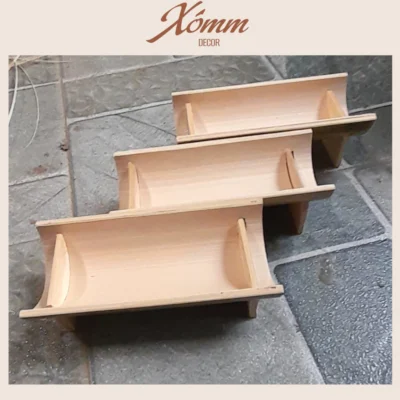 Khay gỗ tre, đĩa tre đựng đồ ăn, sushi, khăn giấy, ống tre decor cho nhà hàng khách sạn