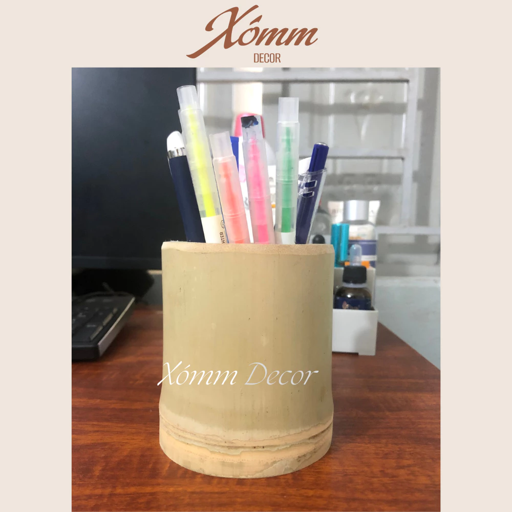 ống bút tre, ống cắm bút để bàn bằng tre cốc tre, ly tre mộc tự nhiên decor, làm quà tặng ống bút tre, ống cắm bút để bàn bằng tre cốc tre, ly tre mộc tự nhiên decor, làm quà tặng