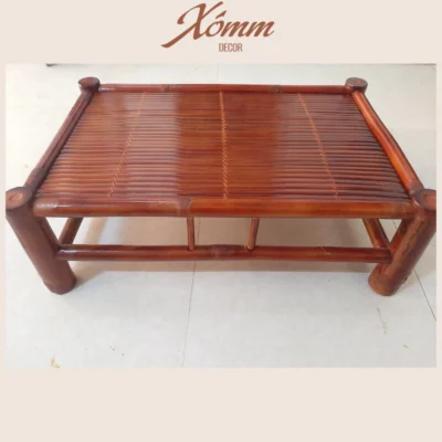 Bàn tre bệt, bàn osin, bàn ăn, bàn trà , chõng tre , bàn tre trang trí decor tết, gian hàng chợ quê