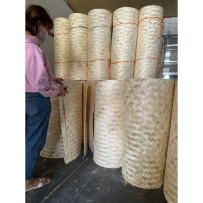 Cót tre ruột loại 1 xuất khẩu kt 1*3m làm trần nhà, ốp tường, phông nền chụp hình , trang trí decor