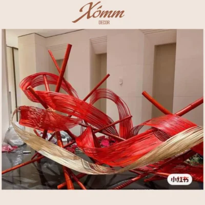 Phên tre uốn dẻo trang trí decor dài 3m,5m,rộng 10-30cm,trang trí tết trung thu, tiệc cưới,sự kiện