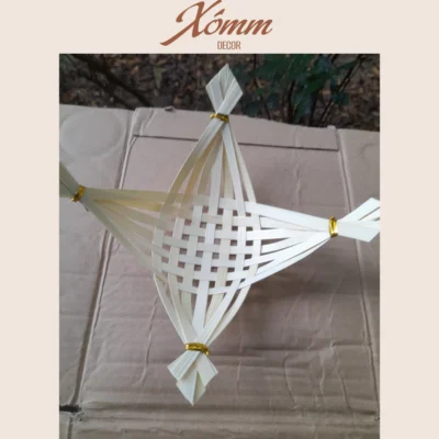 Thuyền tre, đĩa tre, mẹt tre hình thuyền đựng đồ đa năng trong quán cafe, nhà hàng, trang trí decor chụp hình