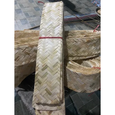 Tấm cót tre rộng 10-30cm, dài 1-3m làm nhà yến, mành tre, phên tre trang trí decor