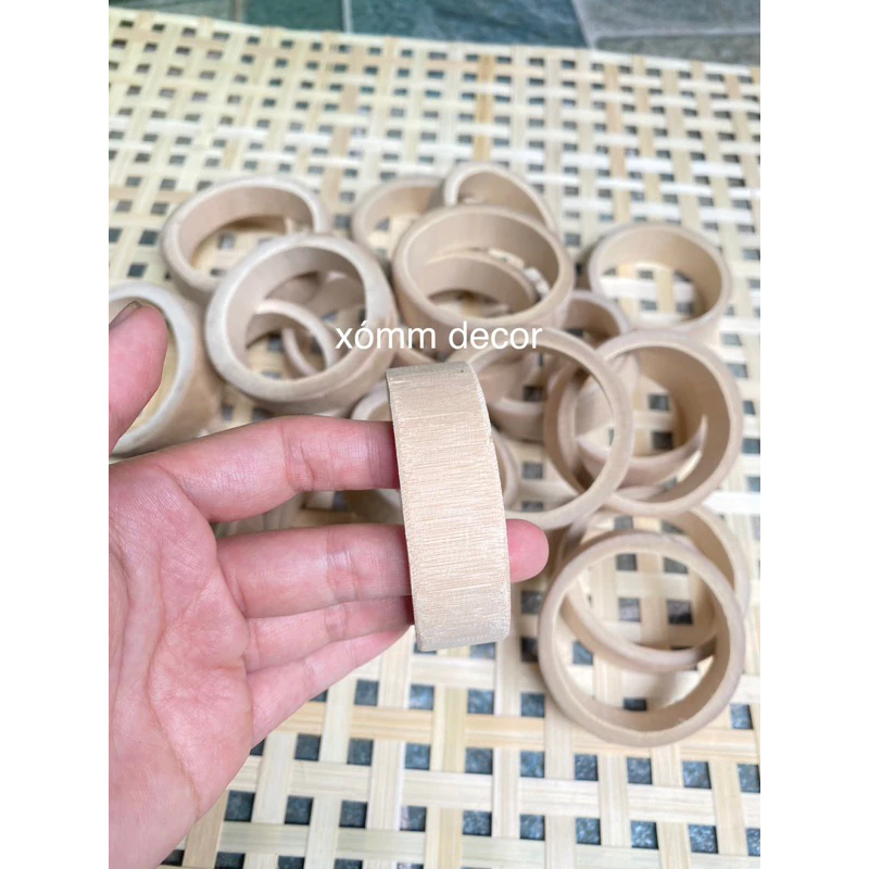 Vòng tre hanmade làm đồ chơi cho các bé , trang trí decor phòng