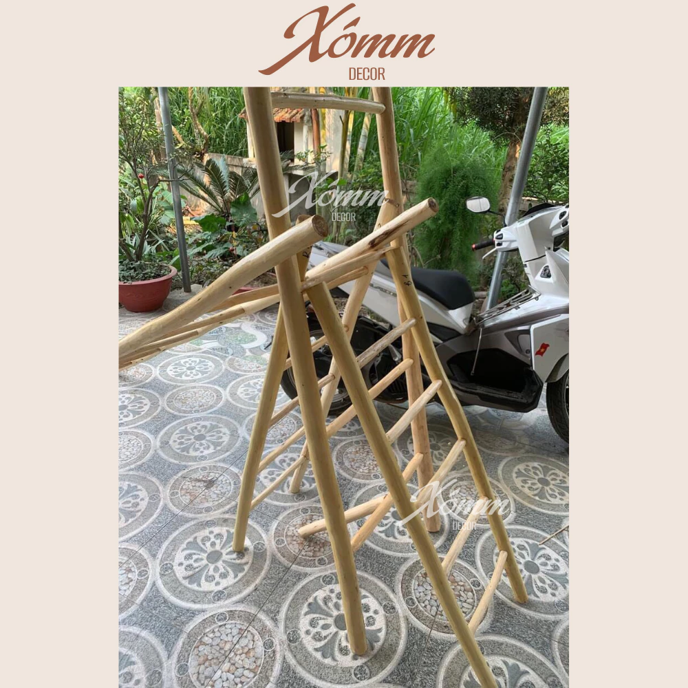 Thang gỗ decor trang trí nhà , treo quần áo, treo đồ Thang gỗ decor trang trí nhà , treo quần áo, treo đồ